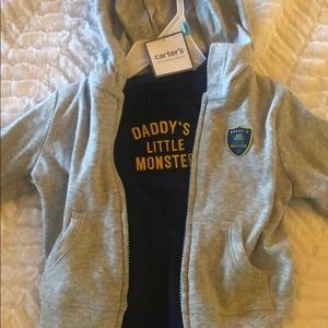 New with tags 6m Carter’s 3 piece outfit